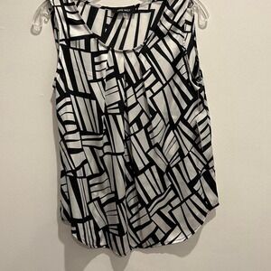 Nine West Black/White blouse